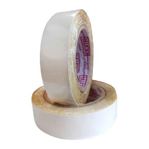 نوار چسب دو طرفه ژله‌ ای پوست سفید DOUBLE SIDED GEL TAPE WHITE BACKING 3CM